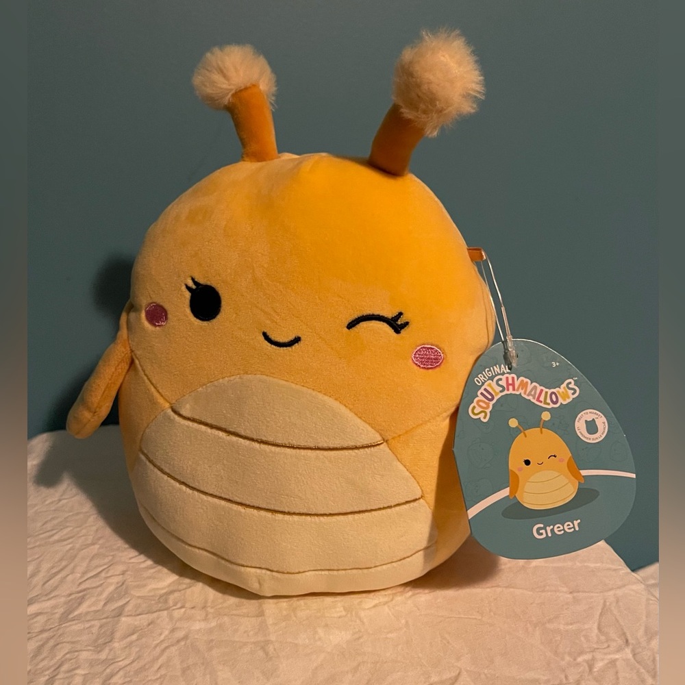 NWT’s Greer the Grasshopper *FTM* 7 inch Squishmallow